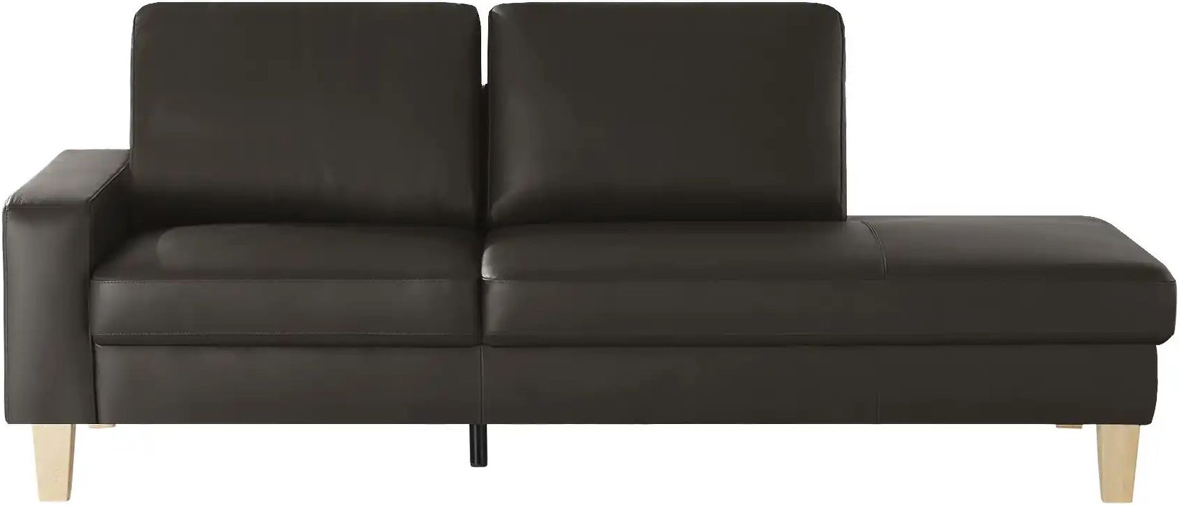Thumbnail - Recamiere aus Leder Bena ¦ braun ¦ Maße (cm): B: 213 H: 86 T: 97.0 Polstermöbel > Sofas > Einzelsofas - Höffner