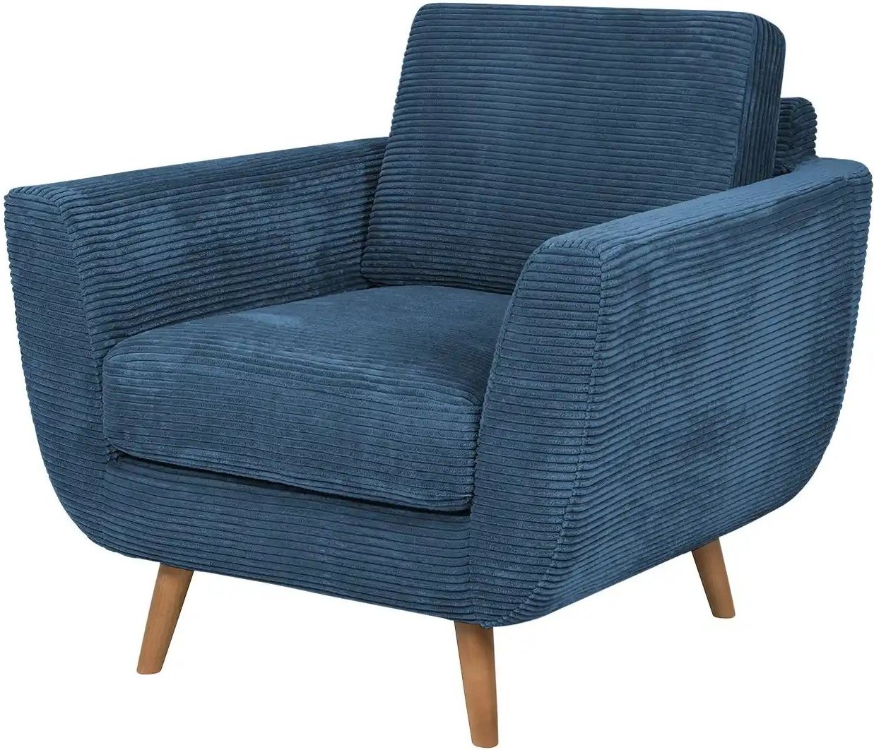 SOHO Sessel Smilla ¦ blau ¦ Maße (cm): B: 94 H: 85 T: 93.0 Polstermöbel > Sessel > Cocktailsessel - Höffner