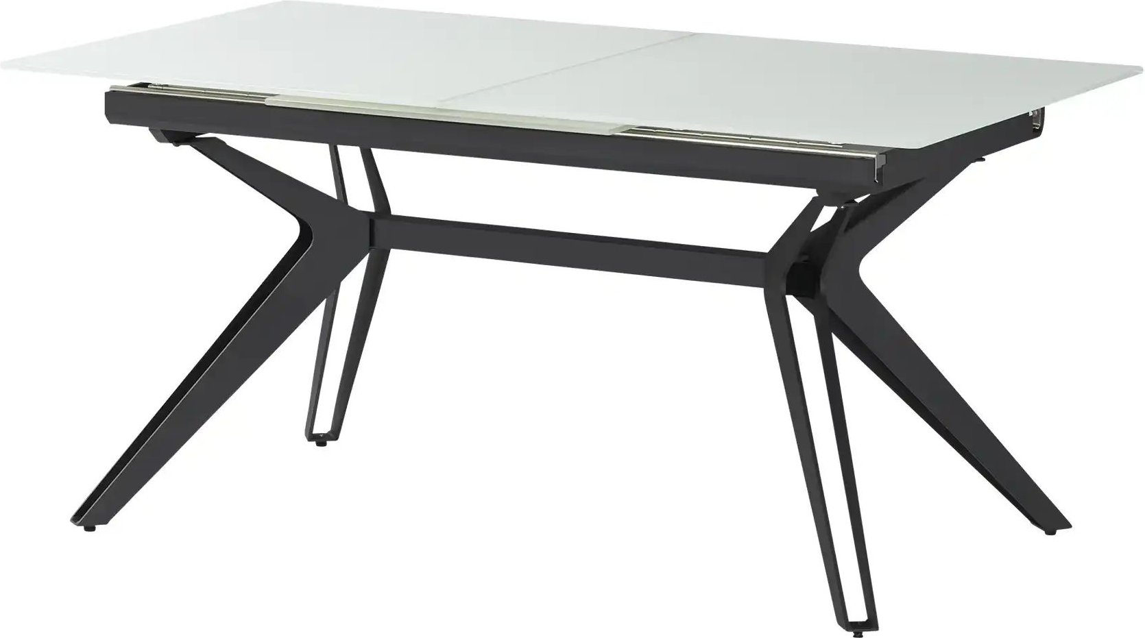 uno Glastisch ausziehbar Jaden ¦ weiß ¦ Maße (cm): B: 90 H: 76 Tische > Esstische > Esstische eckig - Höffner