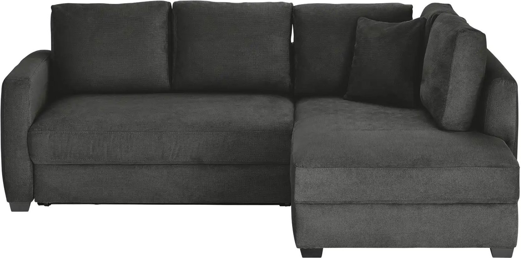 bobb Ecksofa mit Boxspringpolsterung Lisa de Luxe ¦ grau ¦ Maße (cm): B: 235 H: 90 T: 184.0 Polstermöbel > Sofas > Ecks...