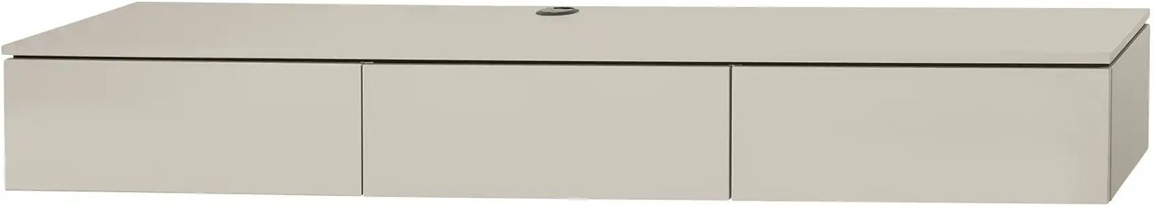 uno TV-Element Stuttgart ¦ grau ¦ Maße (cm): B: 181 H: 23 T: 40.0 Kommoden & Sideboards > Lowboards - Höffner