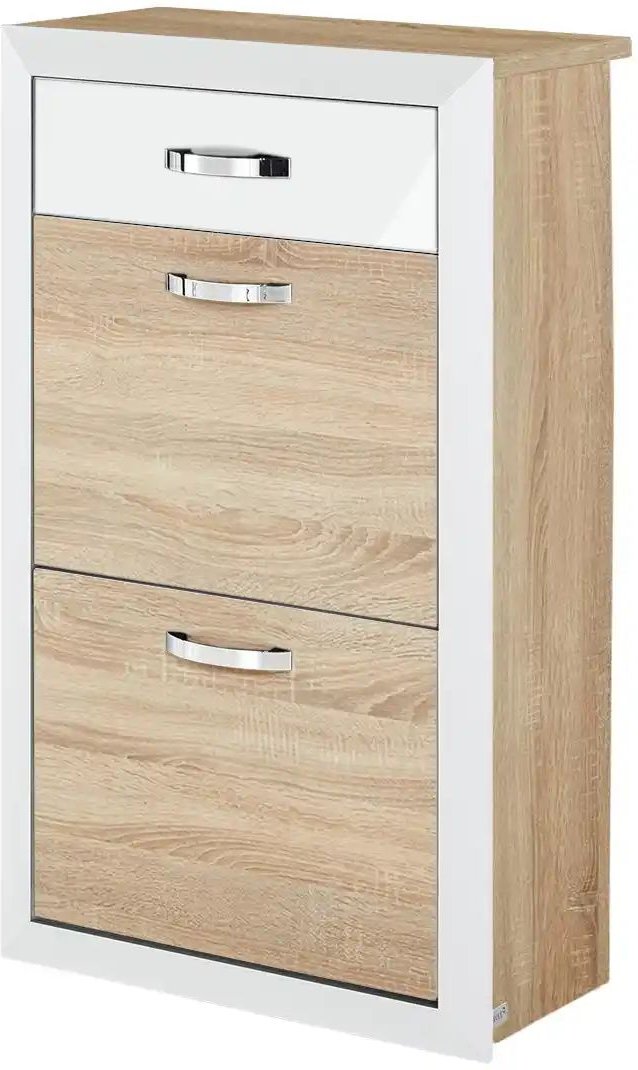 Wohnwert Schuhschrank Intro ¦ holzfarben ¦ Maße (cm): B: 63 H: 104 T: 32.0 Garderoben & Kleiderstangen > Garderoben Sch...