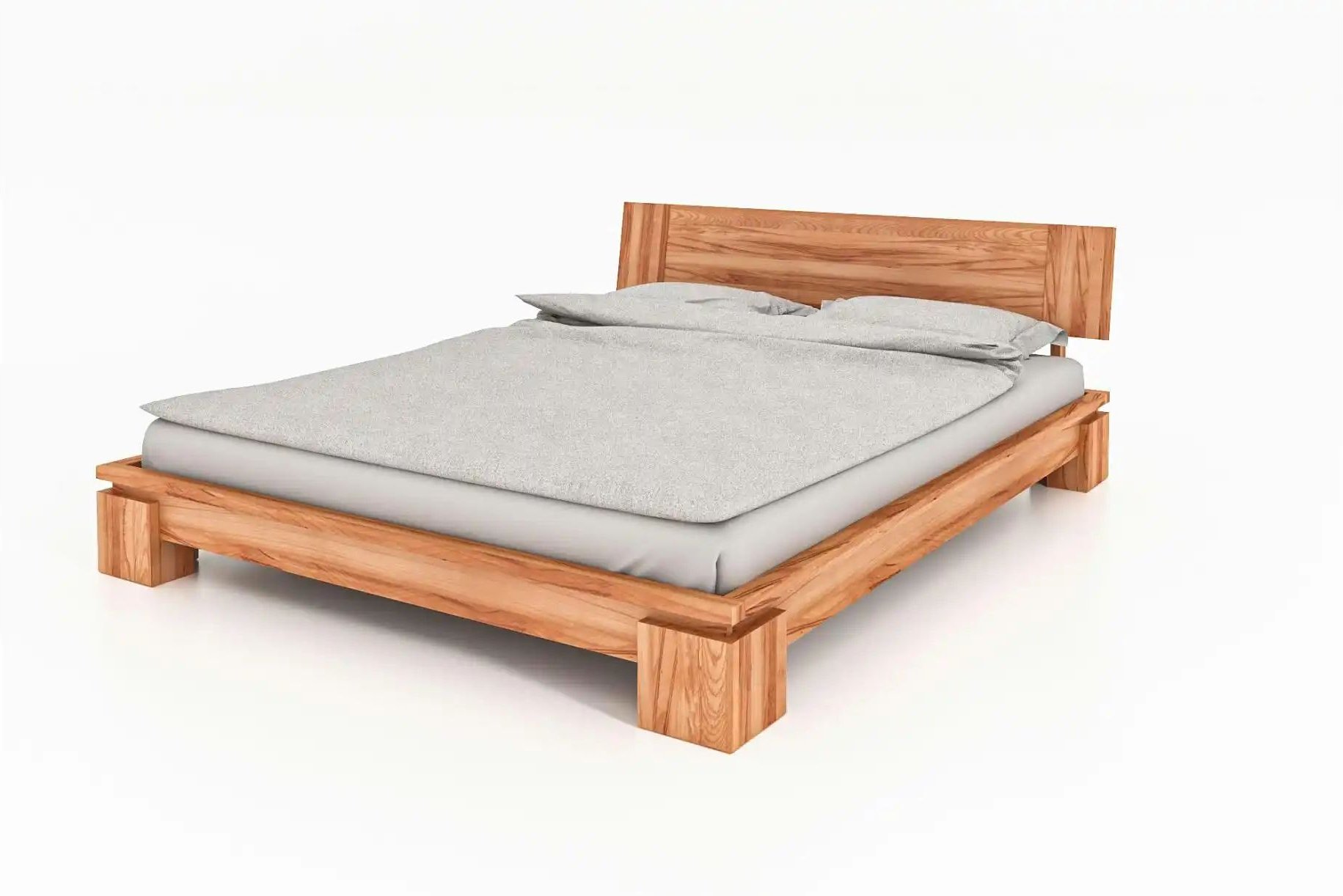 Massivholzbett niedrig Theo ¦ holzfarben ¦ Maße (cm): B: 88 H: 72 Betten > Bettgestelle - Höffner