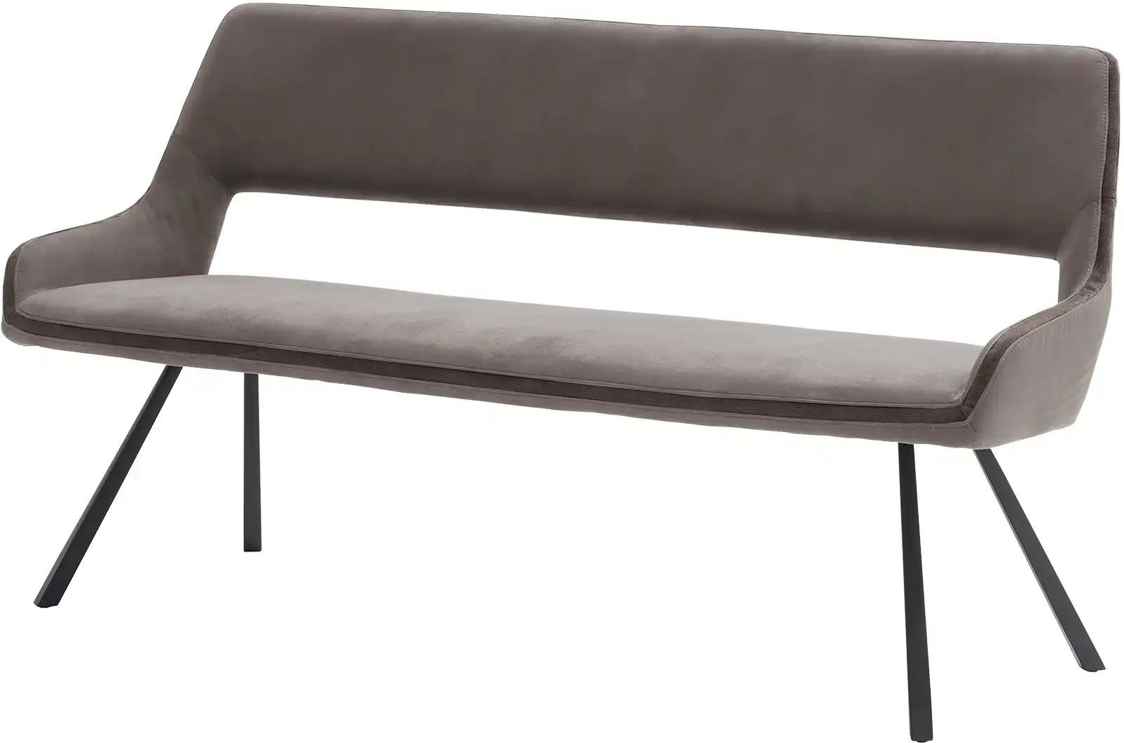 Thumbnail - Esszimmerbank mit Metallgestell Jenala ¦ braun ¦ Maße (cm): B: 175 H: 90 T: 60.0 Bänke > Einzelbänke - Höffner