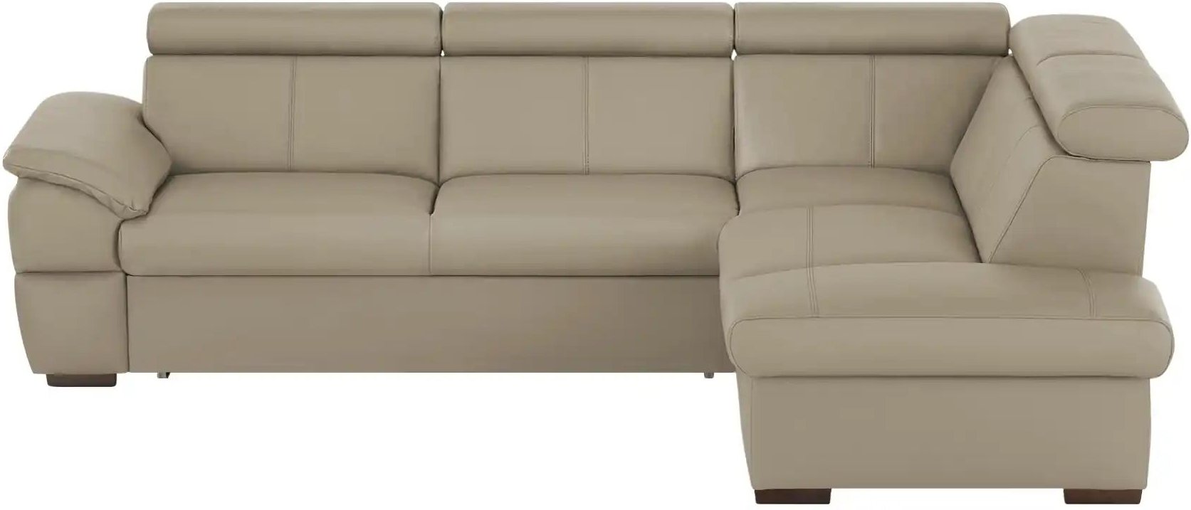 uno Ecksofa aus Echtleder Town ¦ braun ¦ Maße (cm): B: 264 H: 76 T: 210.0 Polstermöbel > Sofas > Ecksofas - Höffner