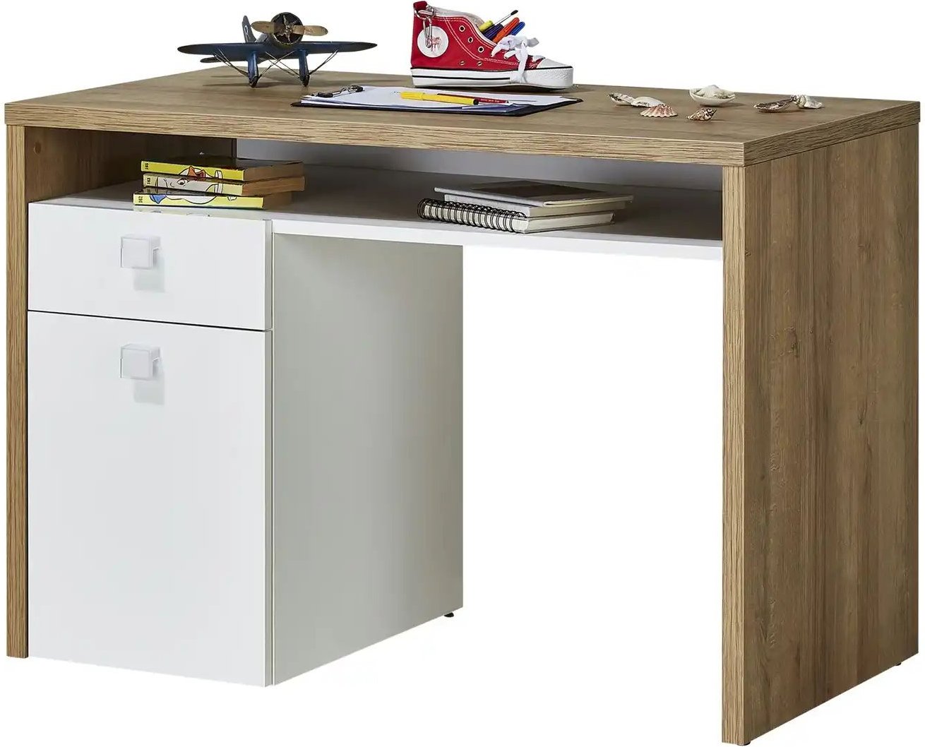 Thumbnail - Schreibtisch Bente ¦ holzfarben ¦ Maße (cm): B: 110 H: 76,5 T: 60.0 Kindermöbel > Kinderschreibtische - Höffner