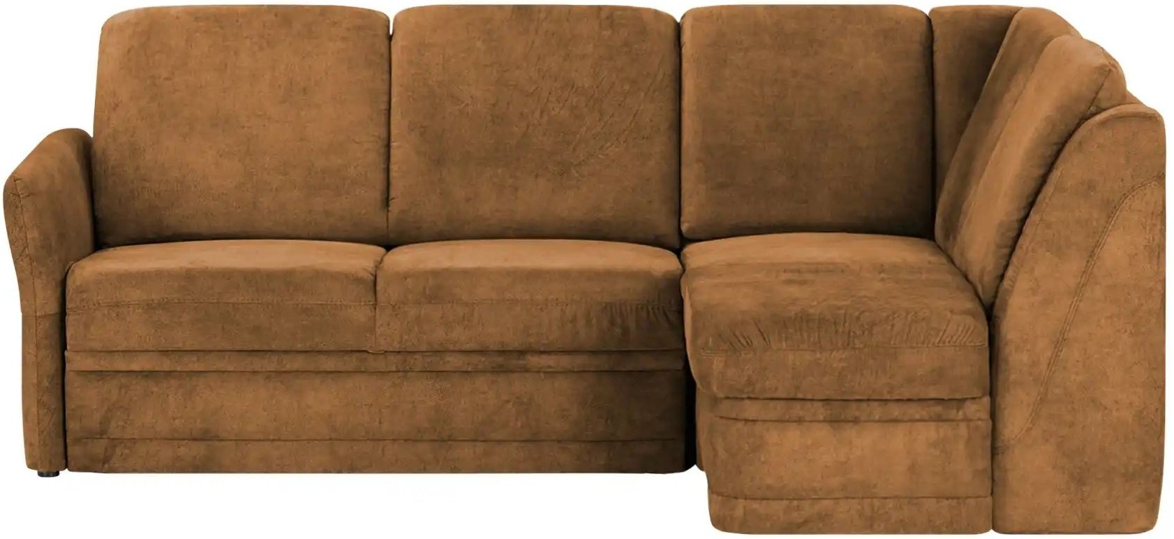 Polstermöbel Oelsa Ecksofa  Luna ¦ orange ¦ Maße (cm): B: 224 H: 91 T: 160.0 Polstermöbel > Sofas > Ecksofas - Höffner