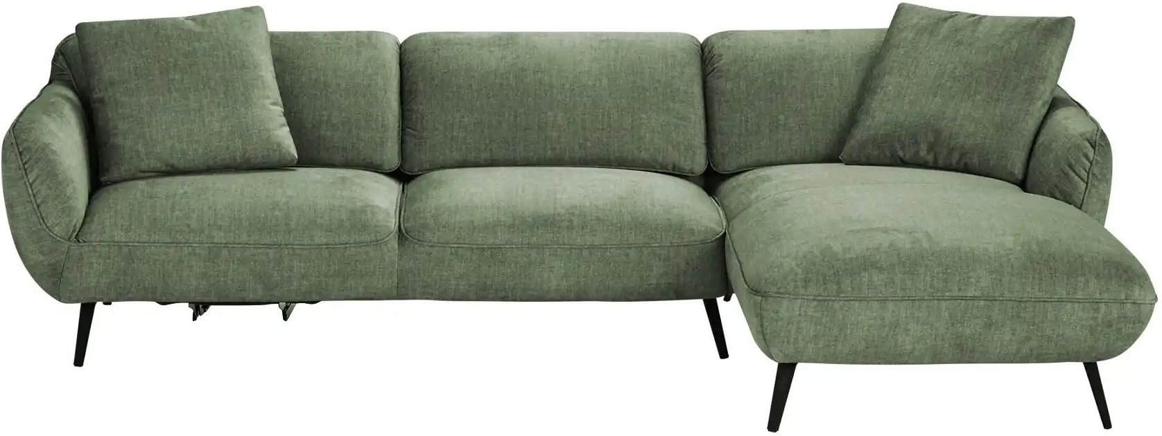 pop Ecksofa Ventus ¦ grün ¦ Maße (cm): B: 281 H: 111 T: 174.0 Polstermöbel > Sofas > 3-Sitzer - Höffner