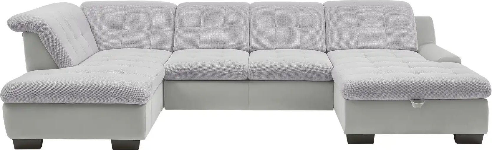 Lounge Collection Wohnlandschaft Davinci ¦ grau ¦ Maße (cm): B: 346 H: 85 T: 195.0 Polstermöbel > Sofas > Wohnlandschaf...