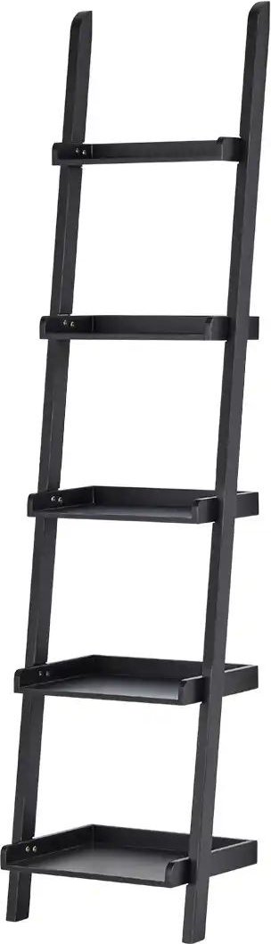 Leiterregal Tresa ¦ schwarz ¦ Maße (cm): B: 45 H: 191 T: 35.0 Regale > Standregale - Höffner