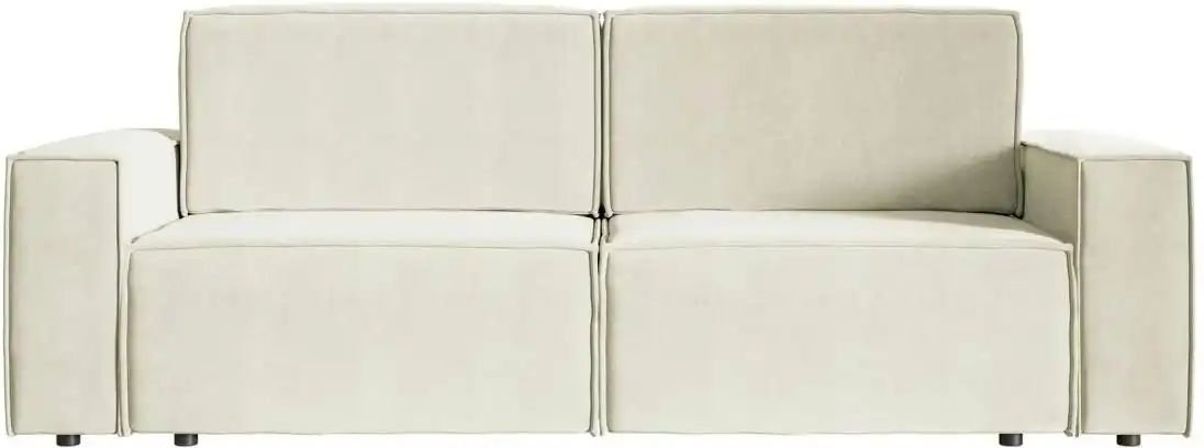 Selsey Schlafsofa Copertino ¦ creme ¦ Maße (cm): B: 242 H: 84 Polstermöbel > Sofas > 3-Sitzer - Höffner