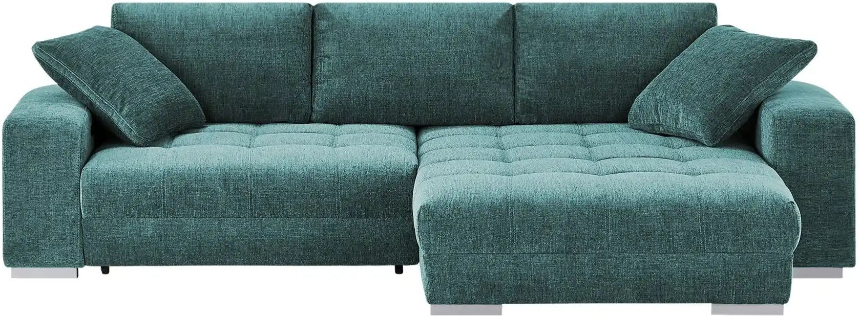 bobb Ecksofa mit Schlaffunktion Caro ¦ türkis/petrol ¦ Maße (cm): B: 305 H: 87 T: 202.0 Polstermöbel > Sofas > Ecksofas ...