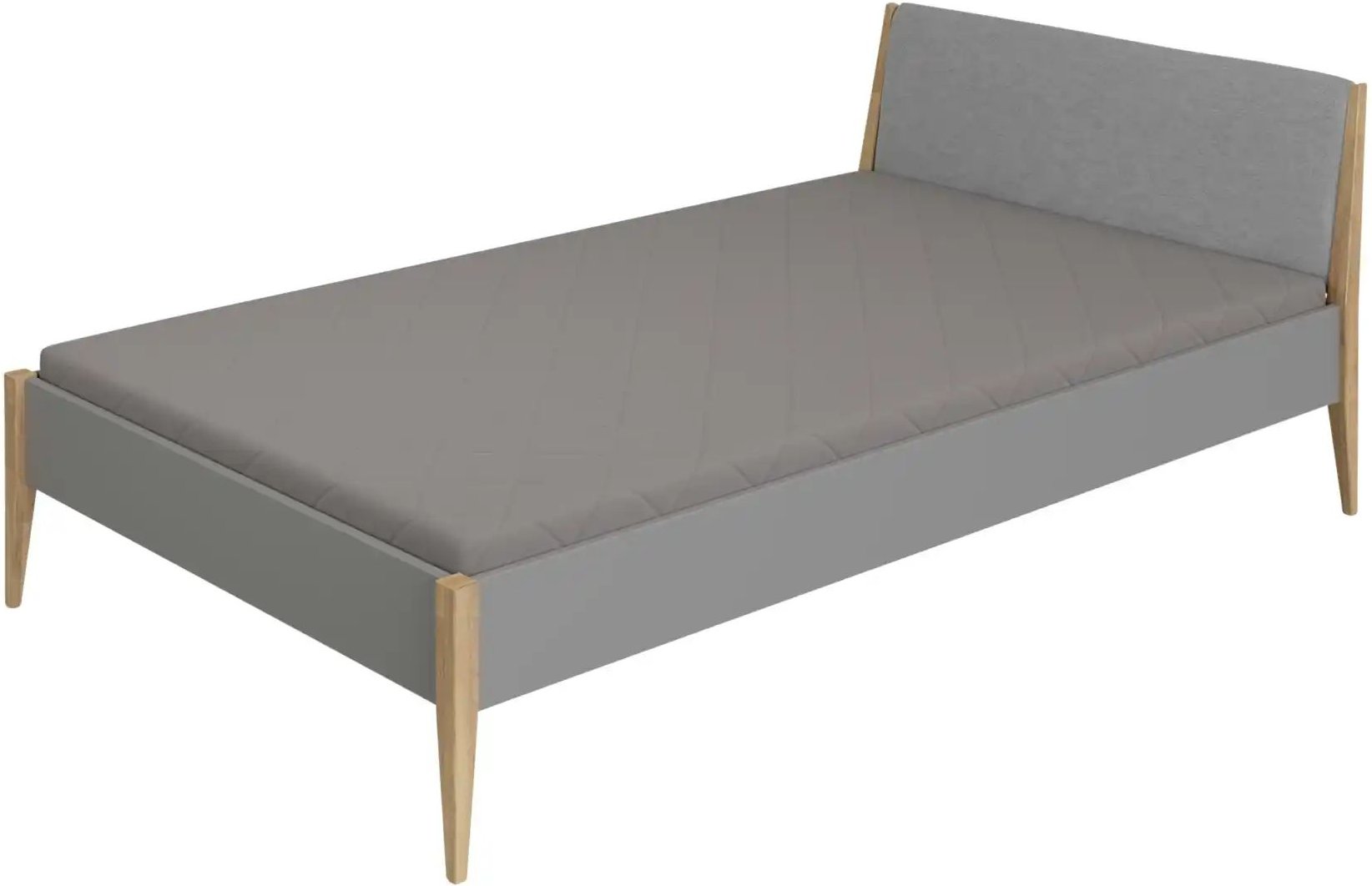 PAIDI Jugendbett Sten ¦ grau ¦ Maße (cm): B: 146,9 H: 79,6 Betten > Bettgestelle - Höffner