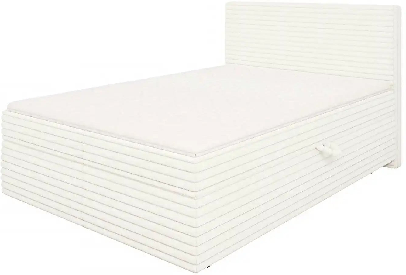 Thumbnail - Boxbett mit Stauraum und Topper H3 Neo ¦ beige ¦ Maße (cm): B: 145 H: 110 Betten > Boxspringbetten - Höffner