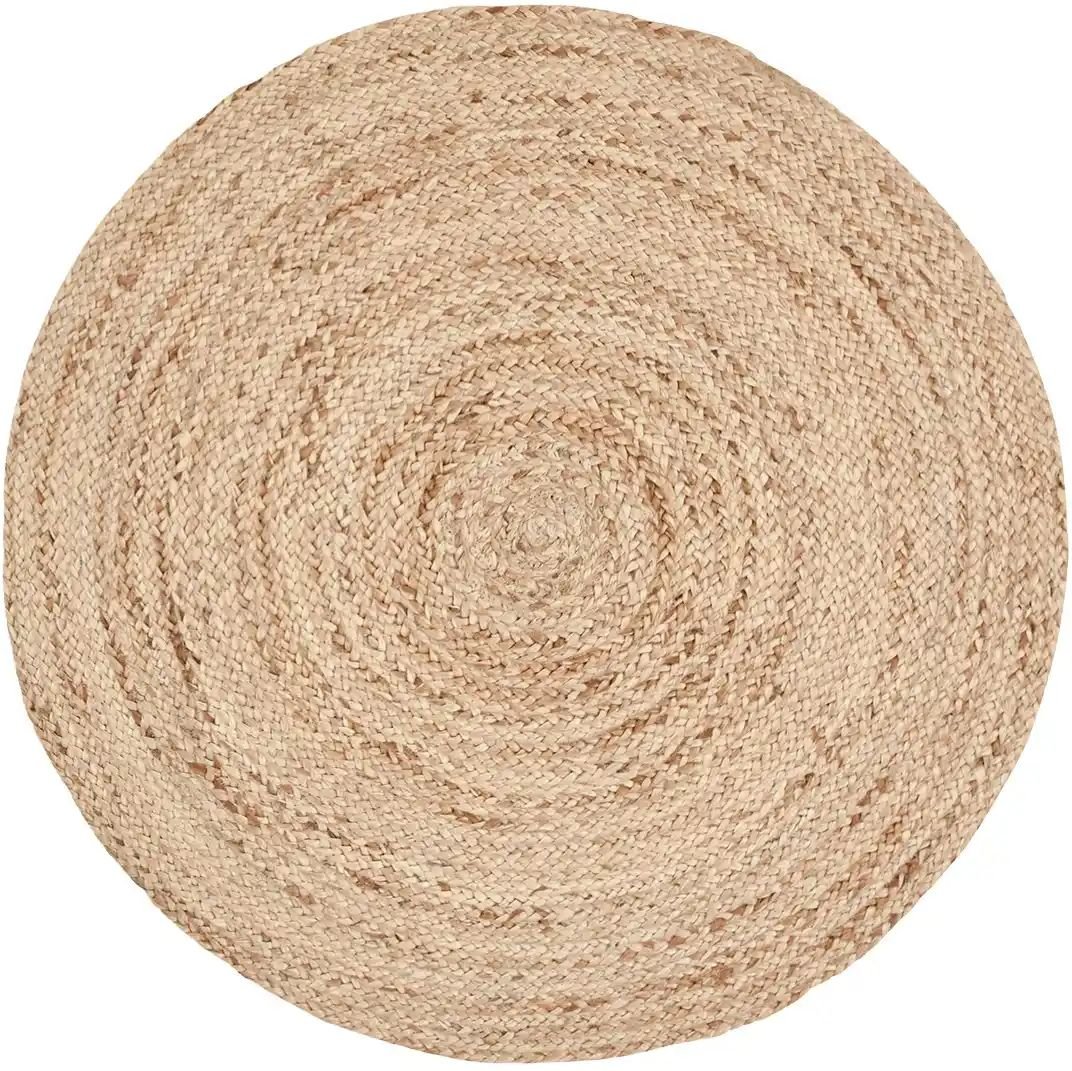 Jute-Teppich  Jaid ¦ beige ¦ Jute Ø: 120 Teppiche > Naturteppiche - Höffner