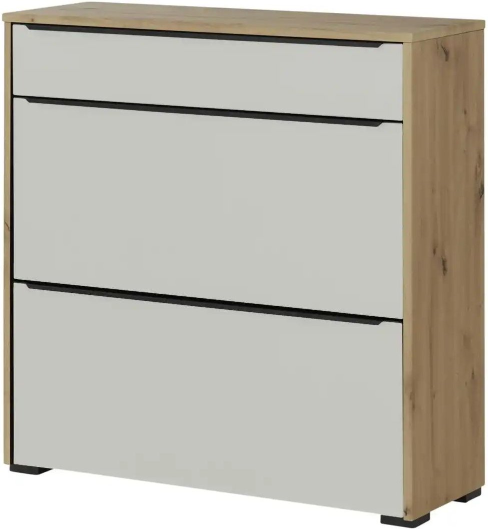 Wohnwert Schuhschrank Arca ¦ creme ¦ Maße (cm): B: 97 H: 96 T: 33.0 Garderoben & Kleiderstangen > Garderoben Schuhschrä...