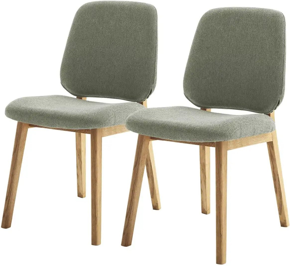 Thumbnail - Woodford Esszimmerstuhl im 2er Set Leyla ¦ grün ¦ Maße (cm): B: 47 H: 85 T: 58.0 Stühle > Küchenstühle > Polster Küchens...
