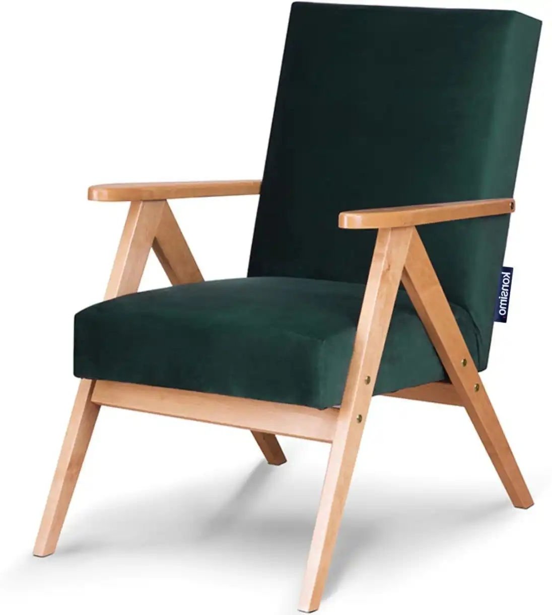 KONSIMO Sessel Naset ¦ grün ¦ Maße (cm): B: 60 H: 90 Polstermöbel > Sessel > Polstersessel - Höffner