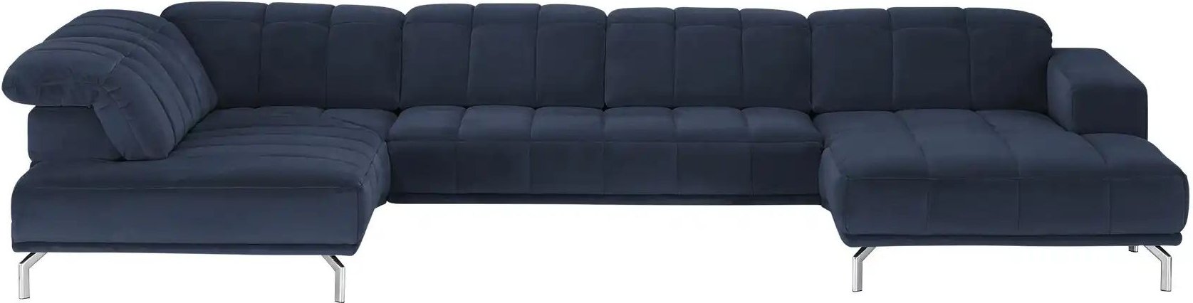 Lounge Collection Wohnlandschaft Sarina ¦ blau ¦ Maße (cm): B: 383 H: 75 T: 212.0 Polstermöbel > Sofas > Wohnlandschaft...