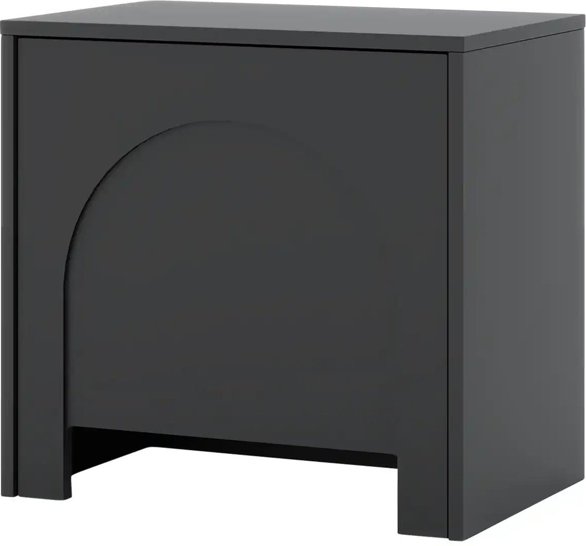 Kommode Arsoli ¦ schwarz ¦ Maße (cm): B: 50 H: 49 T: 35.0 Kommoden & Sideboards > Kommoden - Höffner