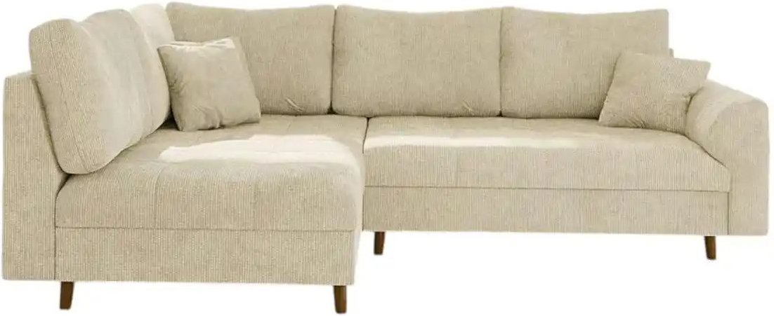 S-STYLE Ecksofa Trygve ¦ beige ¦ Maße (cm): B: 231 H: 81 Polstermöbel > Sofas > Ecksofas - Höffner
