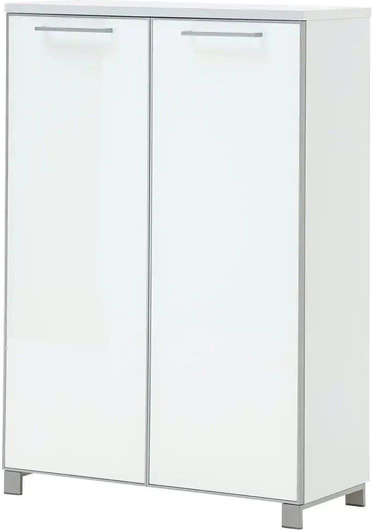 Schuhkommode Duna ¦ weiß ¦ Maße (cm): B: 84 H: 126 T: 37.0 Garderoben & Kleiderstangen > Garderoben Schuhschränke - Höf...