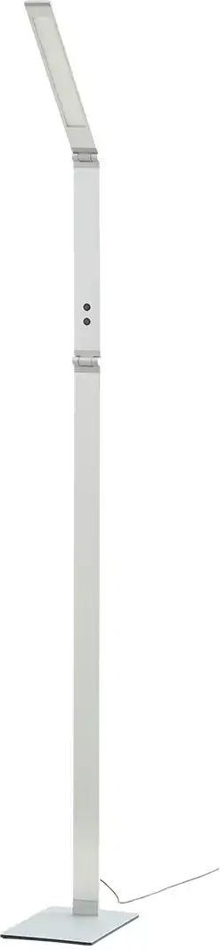 Fischer-Honsel LED-Stehleuchte Alufarben mit Dimmer ¦ Maße (cm): B: 17 H: 133 Lampen & Leuchten > Stehlampen - Höffne...