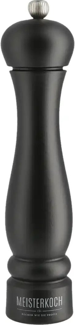 Meisterkoch Pfeffermühle Schwarz Matt ¦ Holz ¦ Maße (cm): H: 24 Küchenzubehör & Helfer > Küchenhelfer - Höffner
