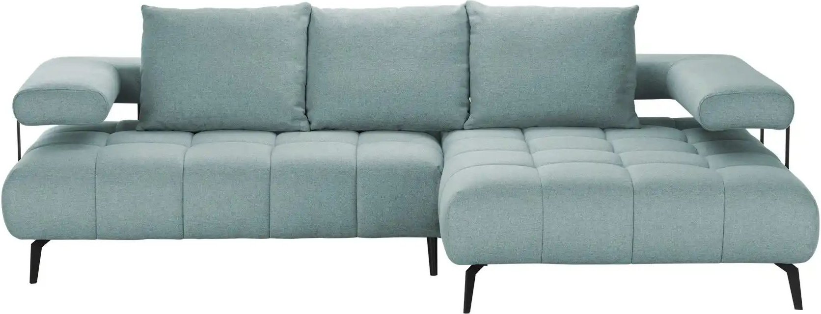 switch Ecksofa Magnetic ¦ blau ¦ Maße (cm): B: 266 H: 68,5 T: 180.0 Polstermöbel > Sofas > Ecksofas - Höffner