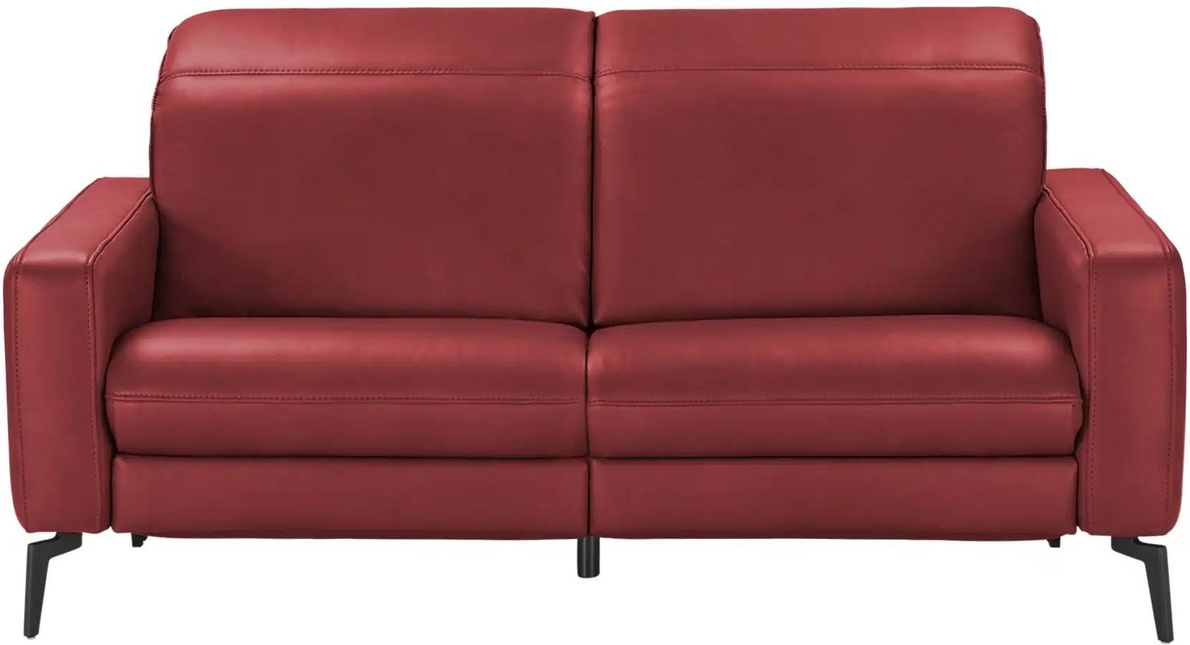 Hukla Einzelsofa Jona ¦ rot ¦ Maße (cm): B: 186 H: 88 T: 105.0 Polstermöbel > Sofas > 2-Sitzer - Höffner