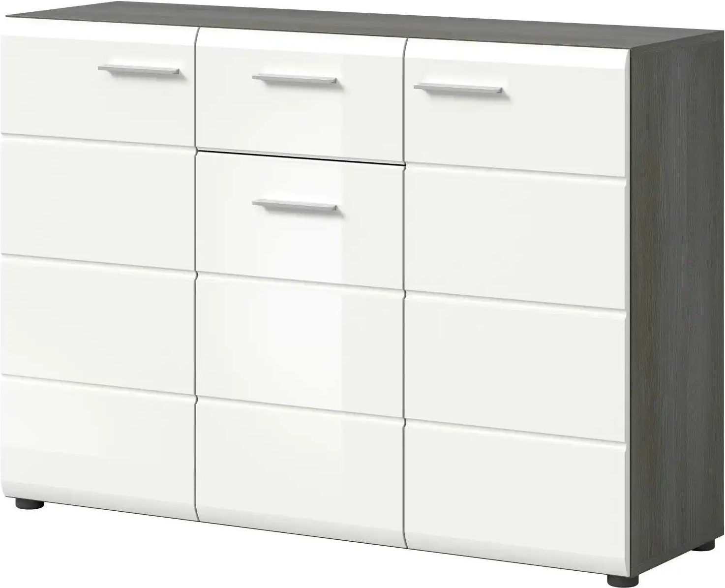 Thumbnail - Kommode Salsa ¦ weiß ¦ Maße (cm): B: 120 H: 85 T: 37.0 Kommoden & Sideboards > Kommoden - Höffner