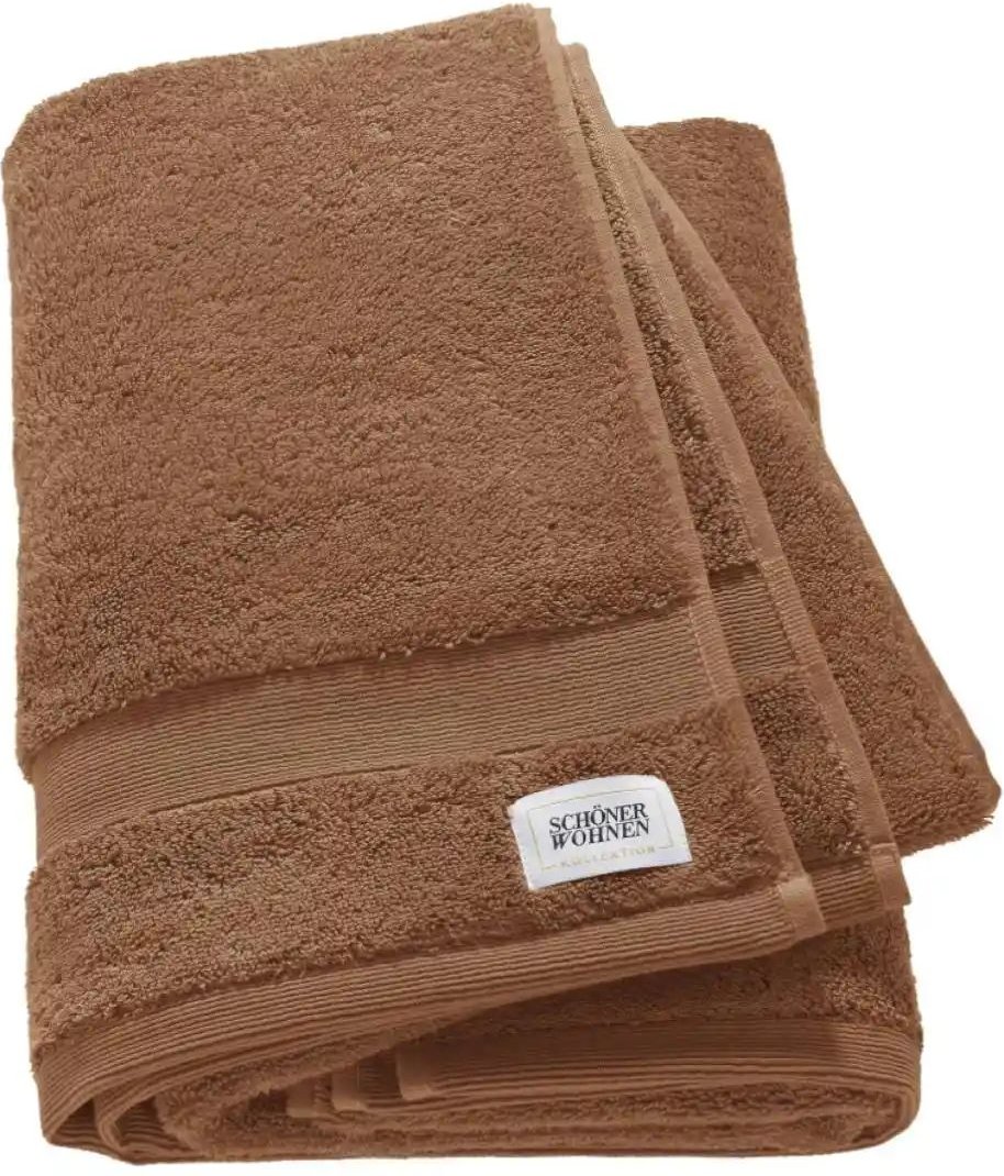 Thumbnail - SCHÖNER WOHNEN Kollektion Duschtuch ¦ braun ¦ Maße (cm): B: 70 H: 1,5 Badtextilien > Handtücher & Badetücher > Duschtü...