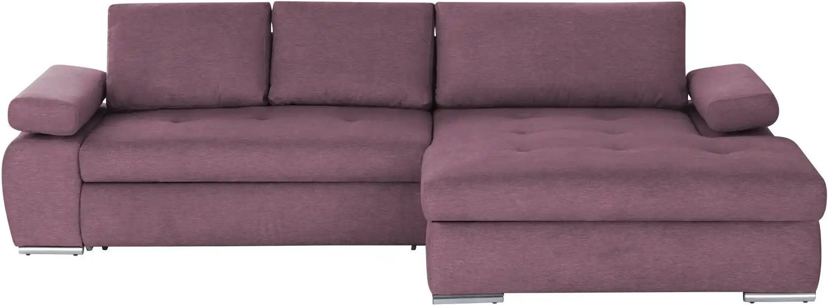 Thumbnail - smart Ecksofa Ibby ¦ lila/violett ¦ Maße (cm): B: 294 H: 73 T: 173.0 Polstermöbel > Sofas > 3-Sitzer - Höffner