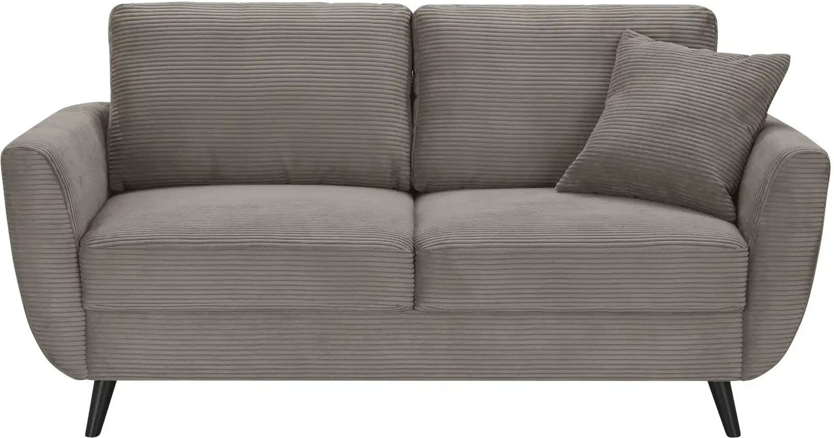 smart Einzelsofa Wanja ¦ braun ¦ Maße (cm): B: 178 H: 90 T: 90.0 Polstermöbel > Sofas > 2-Sitzer - Höffner