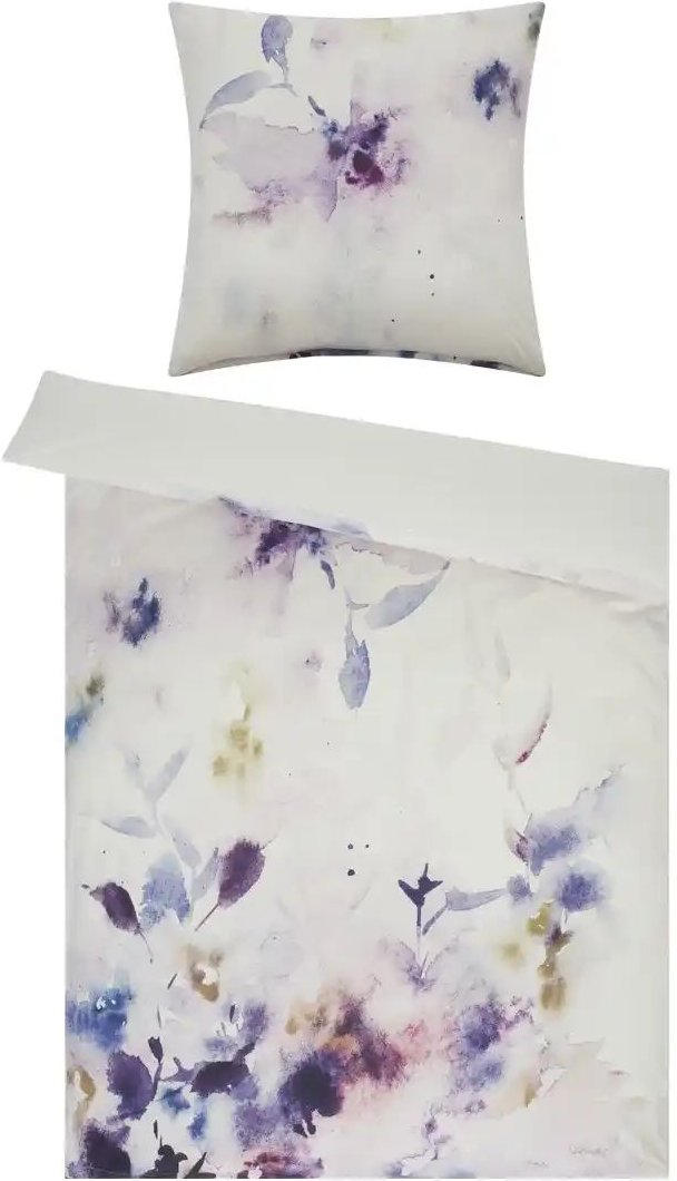 Como Green Renforcé Bettwäsche  Floral Dreams ¦ lila/violett ¦ Maße (cm): B: 135 Bettwaren > Bettwäsche > Bettwäsche gan...