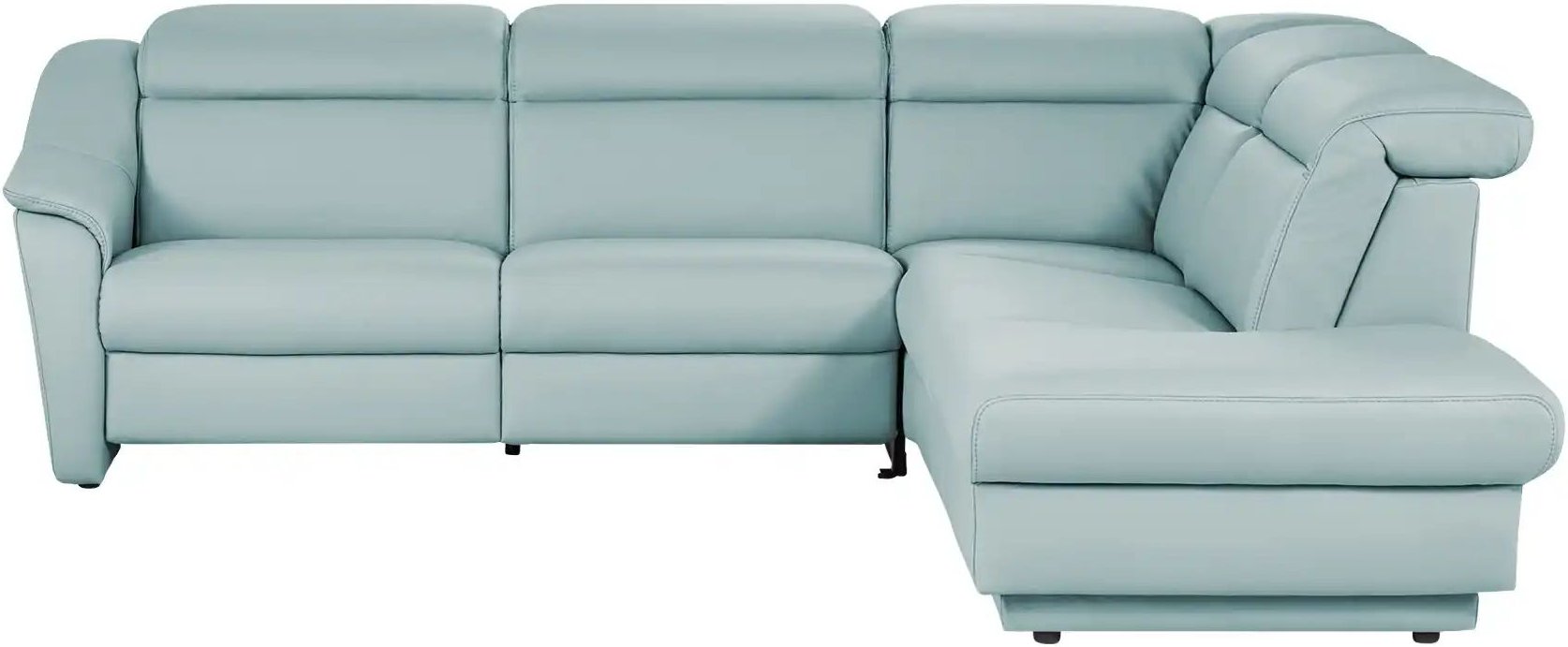 himolla Ecksofa Leder 9707 ¦ blau ¦ Maße (cm): B: 275 H: 84 T: 245.0 Polstermöbel > Sofas > Ecksofas - Höffner