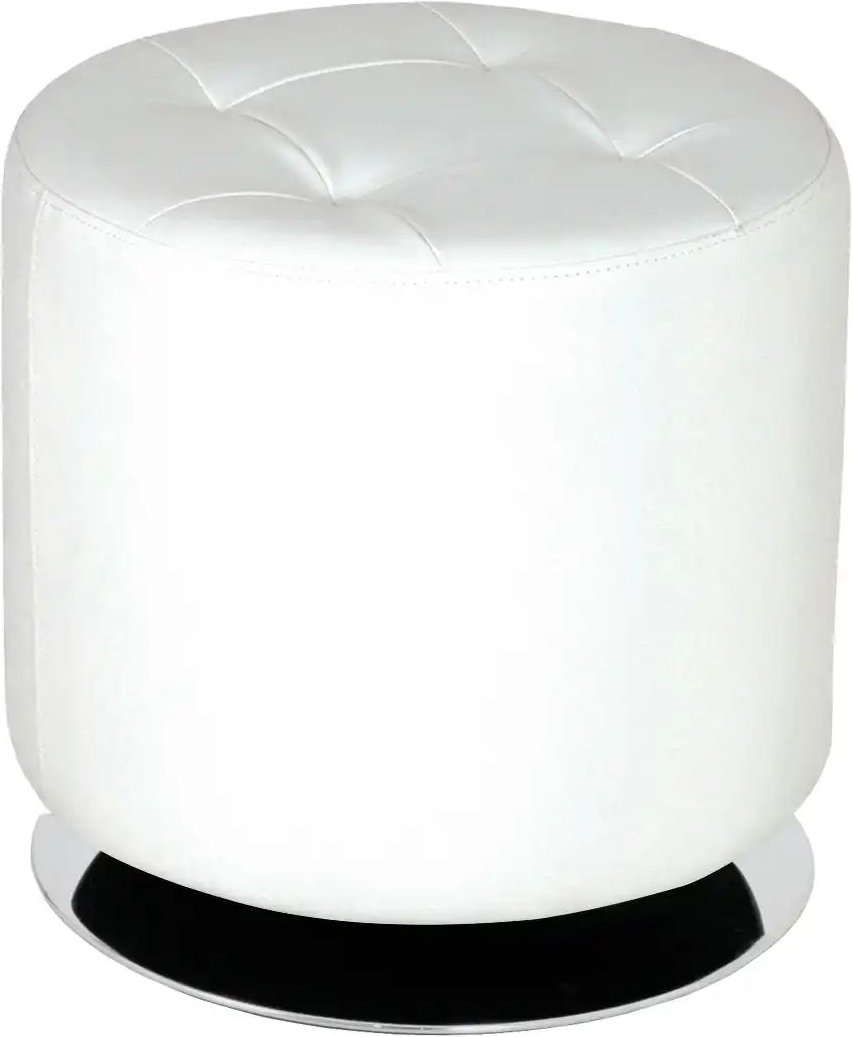 Drehhocker Haby ¦ weiß ¦ Maße (cm): H: 40 Ø: 40 Polstermöbel > Hocker - Höffner