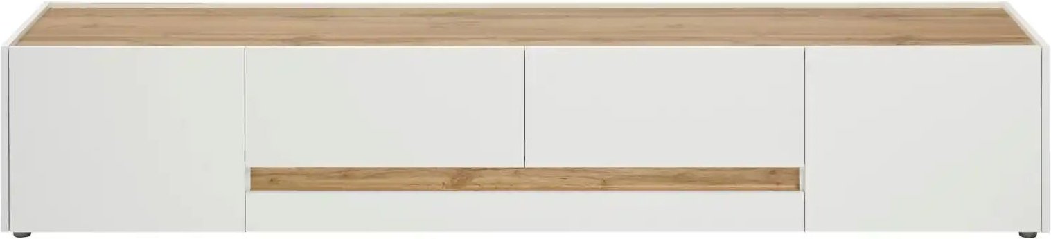 Lowboard Cande ¦ weiß ¦ Maße (cm): B: 220 H: 40 T: 45.0 Kommoden & Sideboards > Lowboards - Höffner