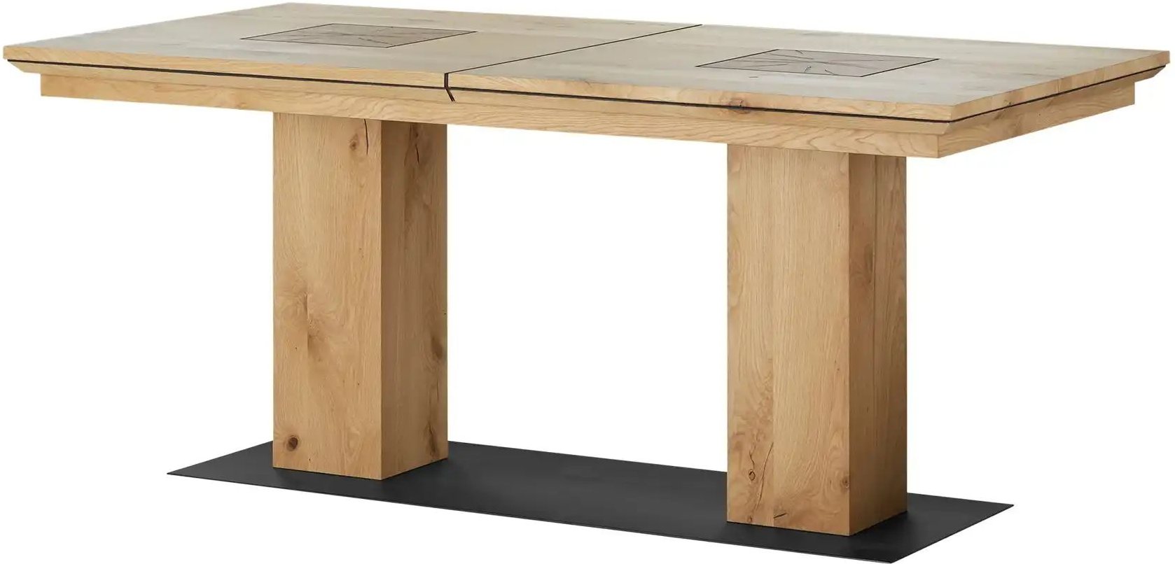 Gray & Jones Säulentisch ausziehbar Black Coast Two ¦ holzfarben ¦ Maße (cm): B: 90 H: 76 Tische > Esstische > Esstische...