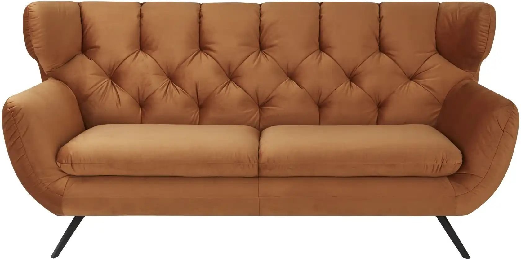 Jette Home Sofa Caldara ¦ braun ¦ Maße (cm): B: 200 H: 94 T: 95.0 Polstermöbel > Sofas > 2-Sitzer - Höffner