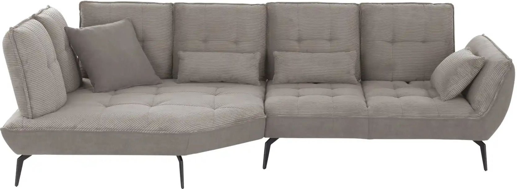 vito Ecksofa mit Sitztiefenverstellung Ticona ¦ braun ¦ Maße (cm): B: 320 H: 93 T: 169.0 Polstermöbel > Sofas > Ecksofas...
