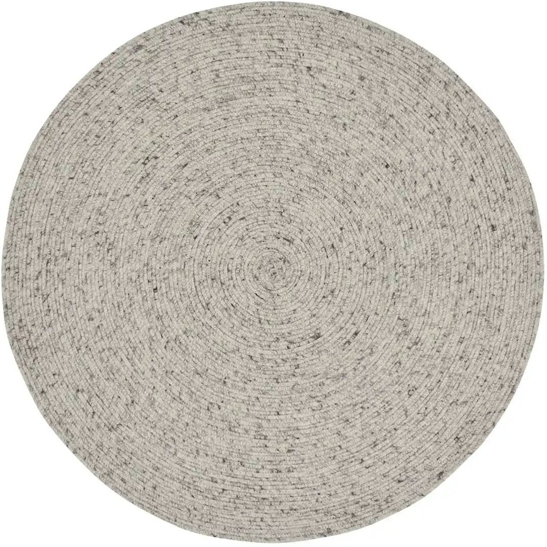 Handweb-Teppich Pito Round ¦ Wolle Ø: 120 Teppiche > Naturteppiche - Höffner