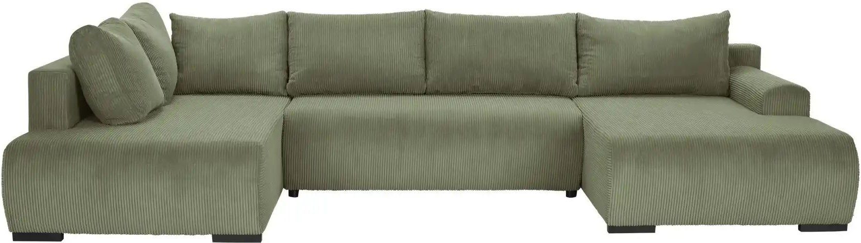 smart Wohnlandschaft Nelly ¦ grün ¦ Maße (cm): B: 345 H: 85 T: 202.0 Polstermöbel > Sofas > Wohnlandschaften - Höffner