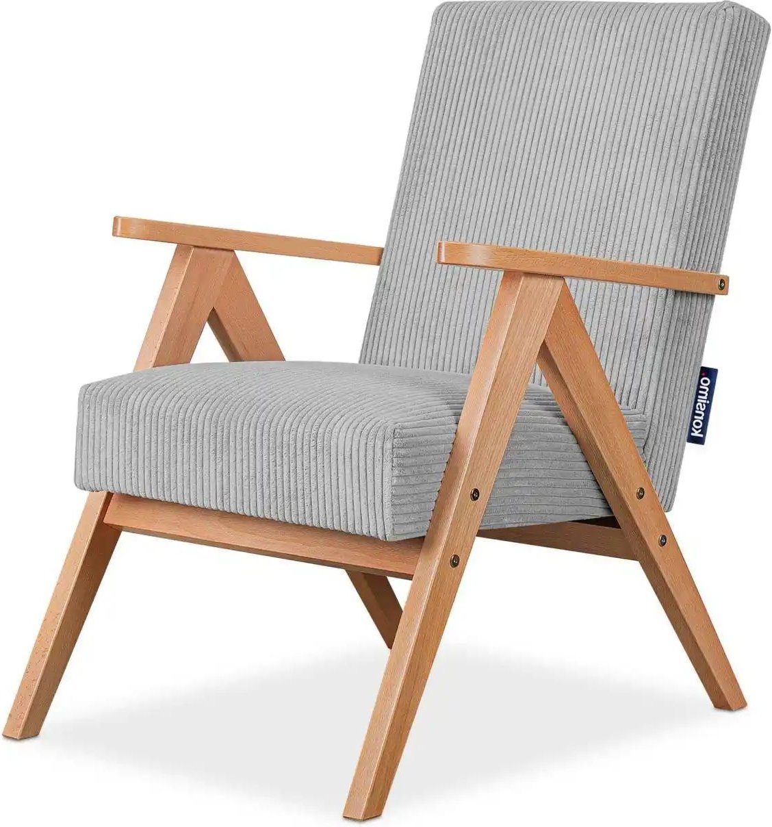 KONSIMO Sessel Naset ¦ holzfarben ¦ Maße (cm): B: 60 H: 90 Polstermöbel > Sessel > Polstersessel - Höffner