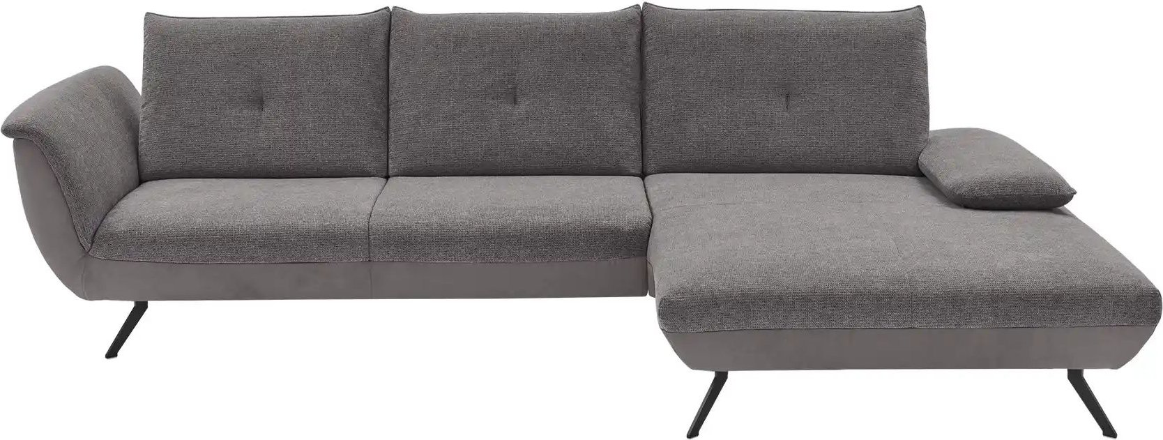 Thumbnail - Ecksofa Celine ¦ grau ¦ Maße (cm): B: 316 H: 90 T: 244.0 Polstermöbel > Sofas > 3-Sitzer - Höffner