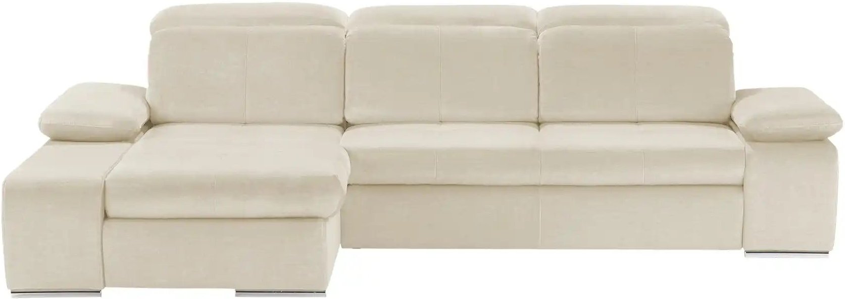 switch Ecksofa aus Mikrofaser Avilla ¦ beige ¦ Maße (cm): B: 285 H: 86 T: 187.0 Polstermöbel > Sofas > Ecksofas - Höffne...
