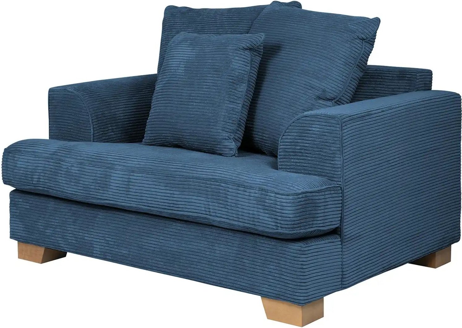 SOHO Sessel Franka ¦ türkis/petrol ¦ Maße (cm): B: 136 H: 87 T: 103.0 Polstermöbel > Sessel > Lounge Sessel - Höffner