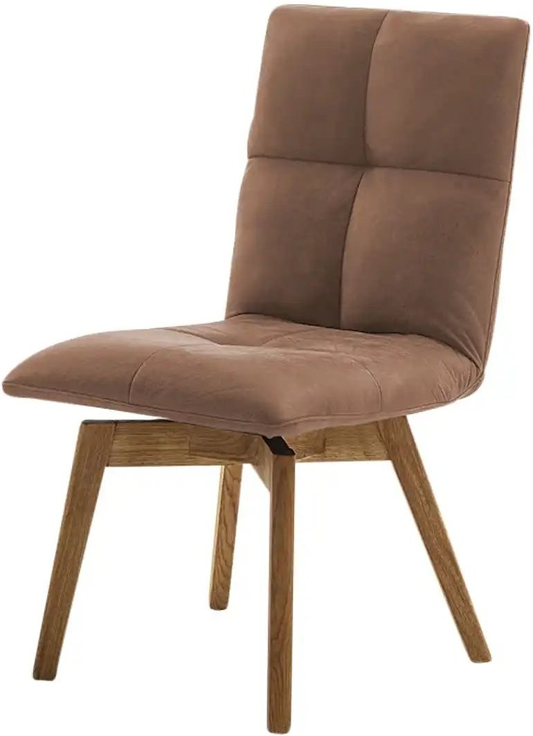 Woodford Esszimmerstuhl mit Steppung im Rücken Leonie ¦ braun ¦ Maße (cm): B: 52 H: 93 T: 63.0 Stühle > Polsterstühle - ...