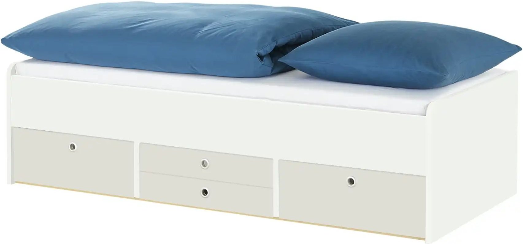 Schubkastenbett Grow Up ¦ weiß ¦ Maße (cm): B: 97 H: 54,5 Betten > Bettgestelle - Höffner