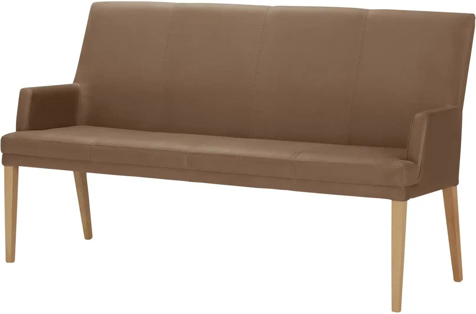 Thumbnail - Wohnwert Polsterbank Mia ¦ braun ¦ Maße (cm): B: 200 H: 94 T: 62.0 Bänke > Einzelbänke - Höffner